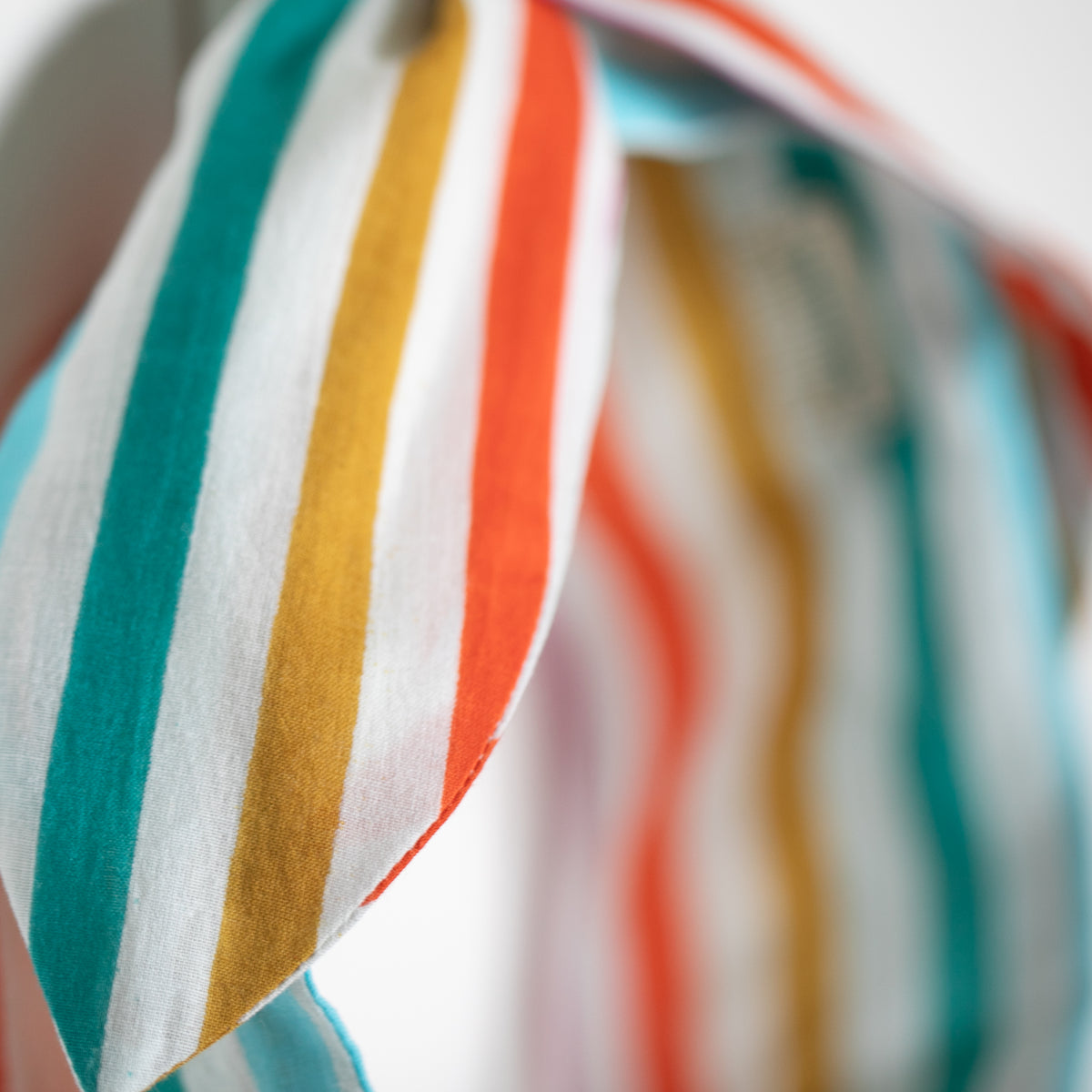 Retro Rainbow Petal Headwrap