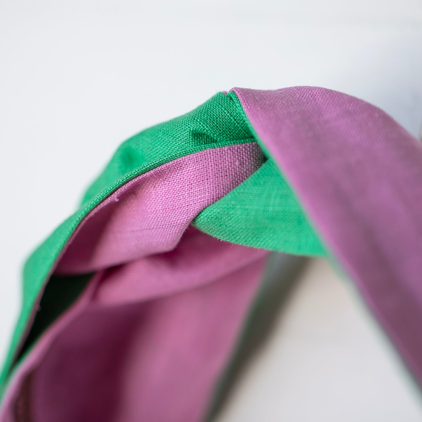 Kelly and Pink Petal Headwrap