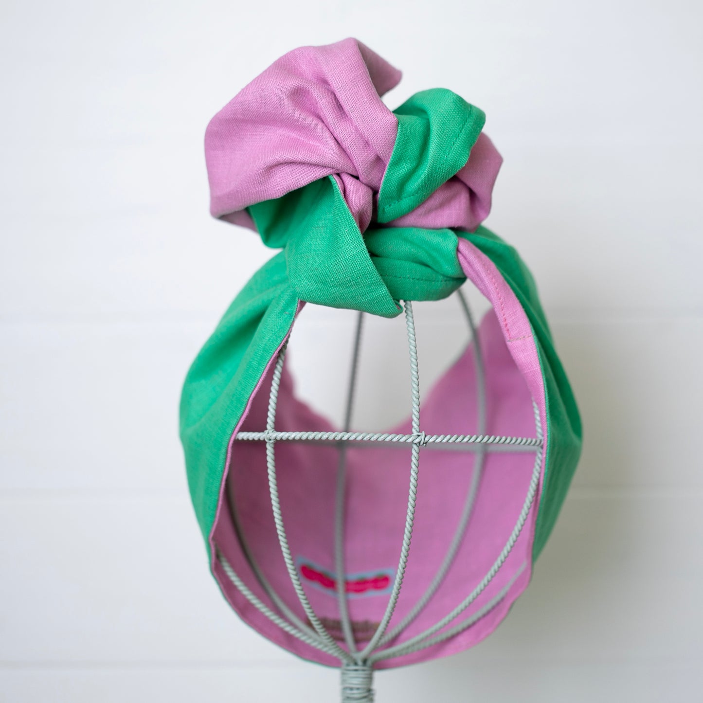 Kelly and Pink OG Headwrap