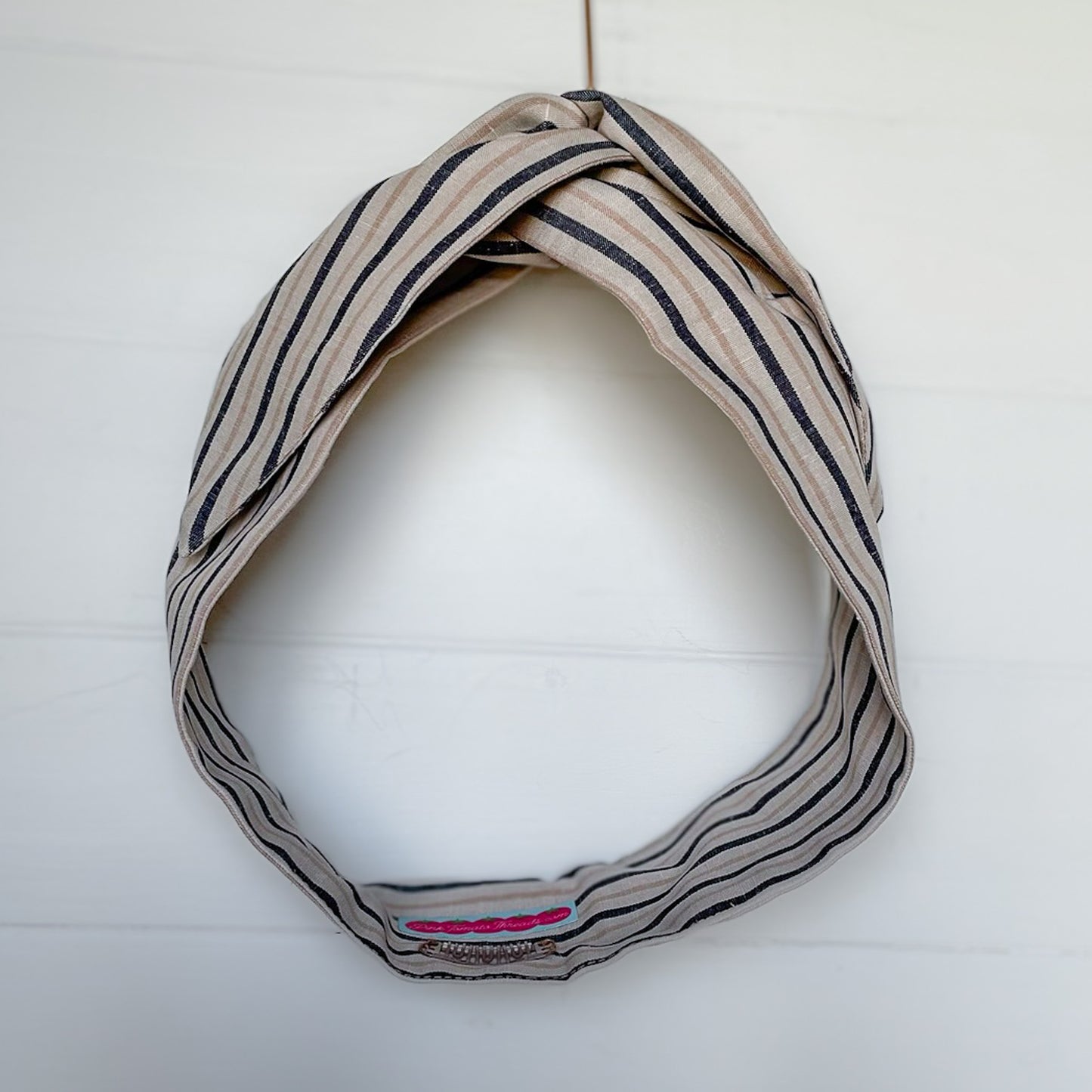 French Striped Petal Headwrap