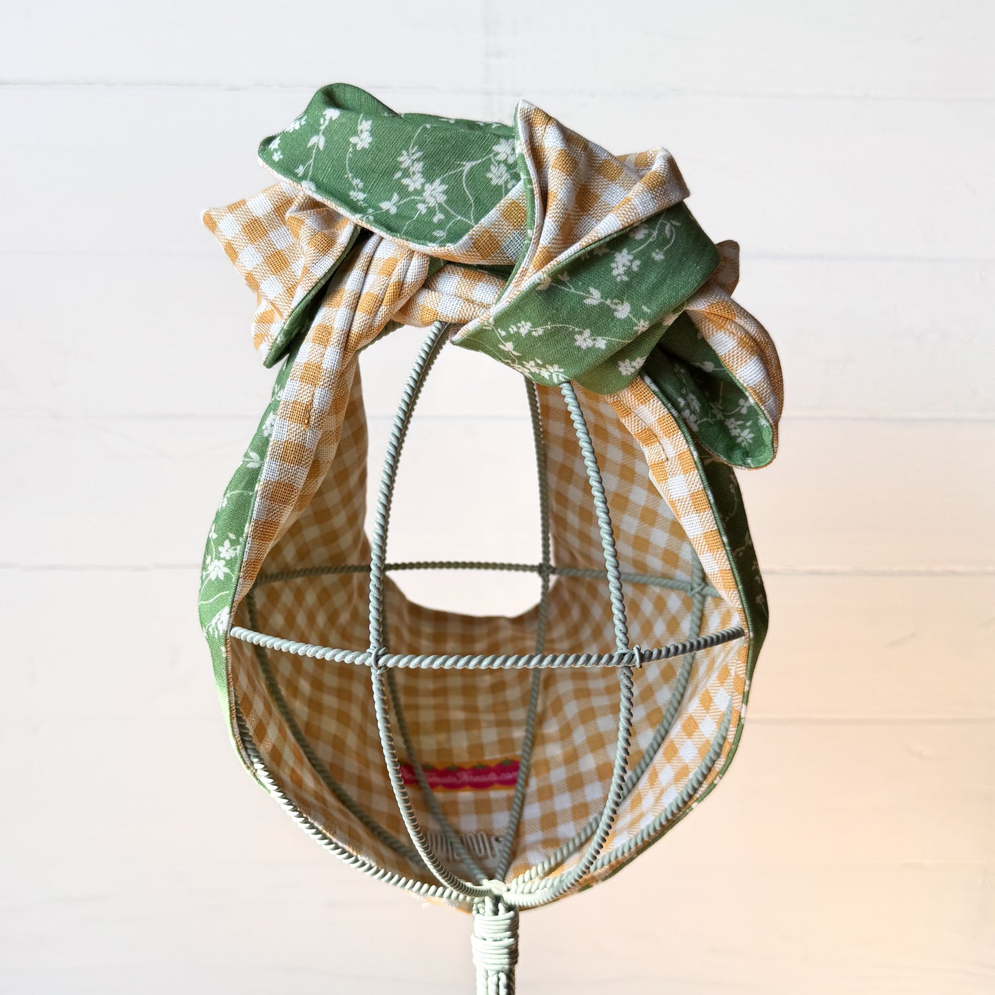 Gingham and Vines OG Headwrap