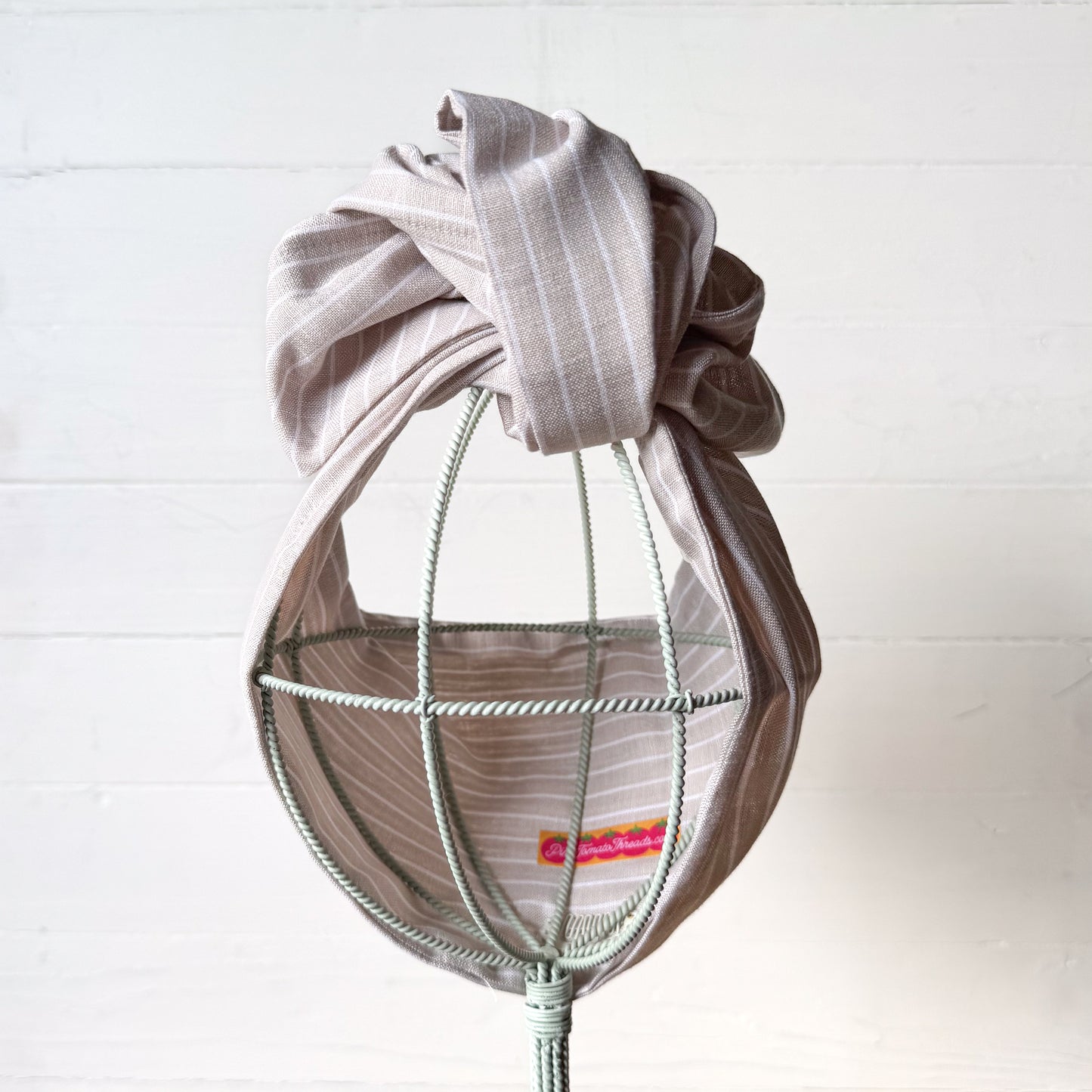 Tan Stripes OG Headwrap