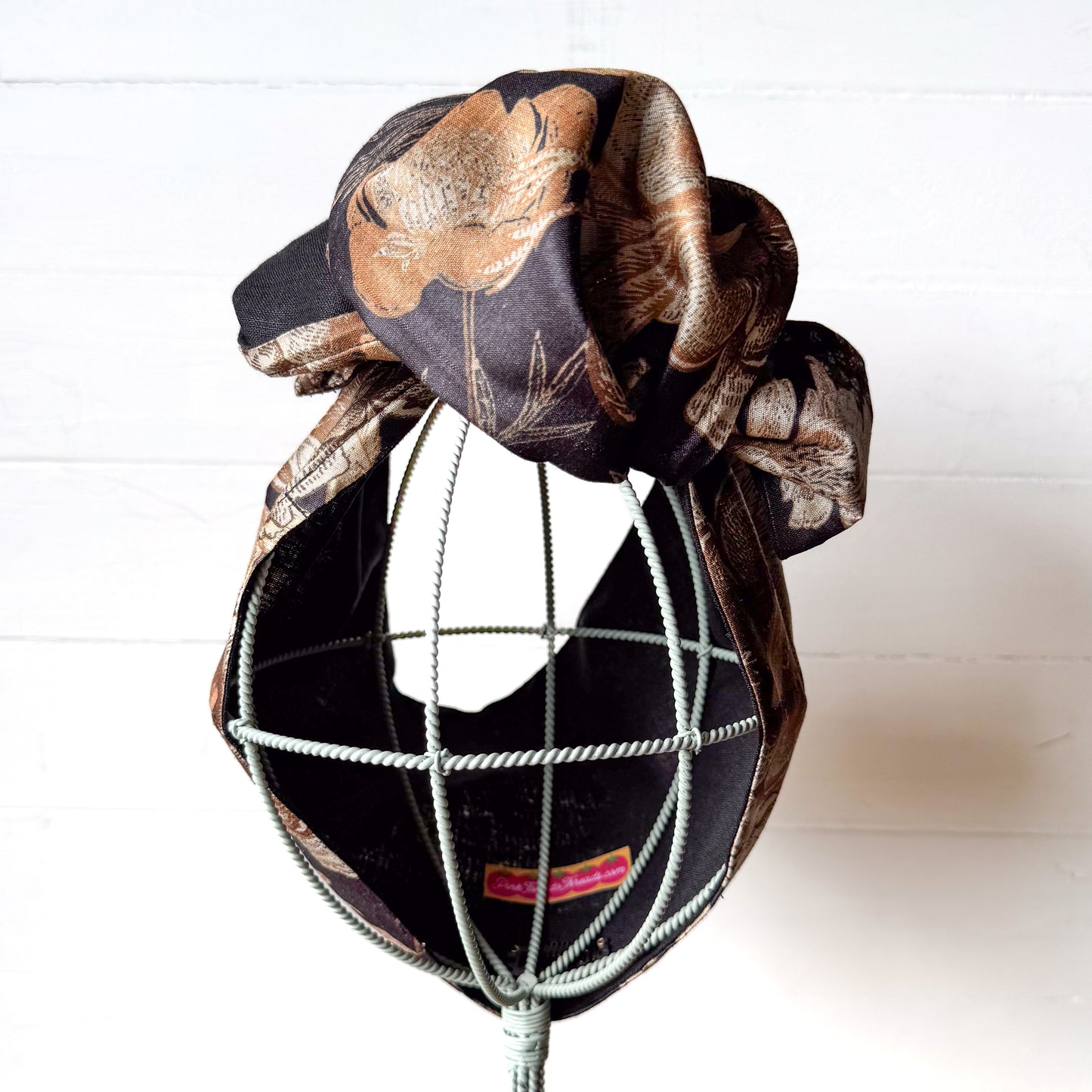 Gold Flora Silk OG Headwrap