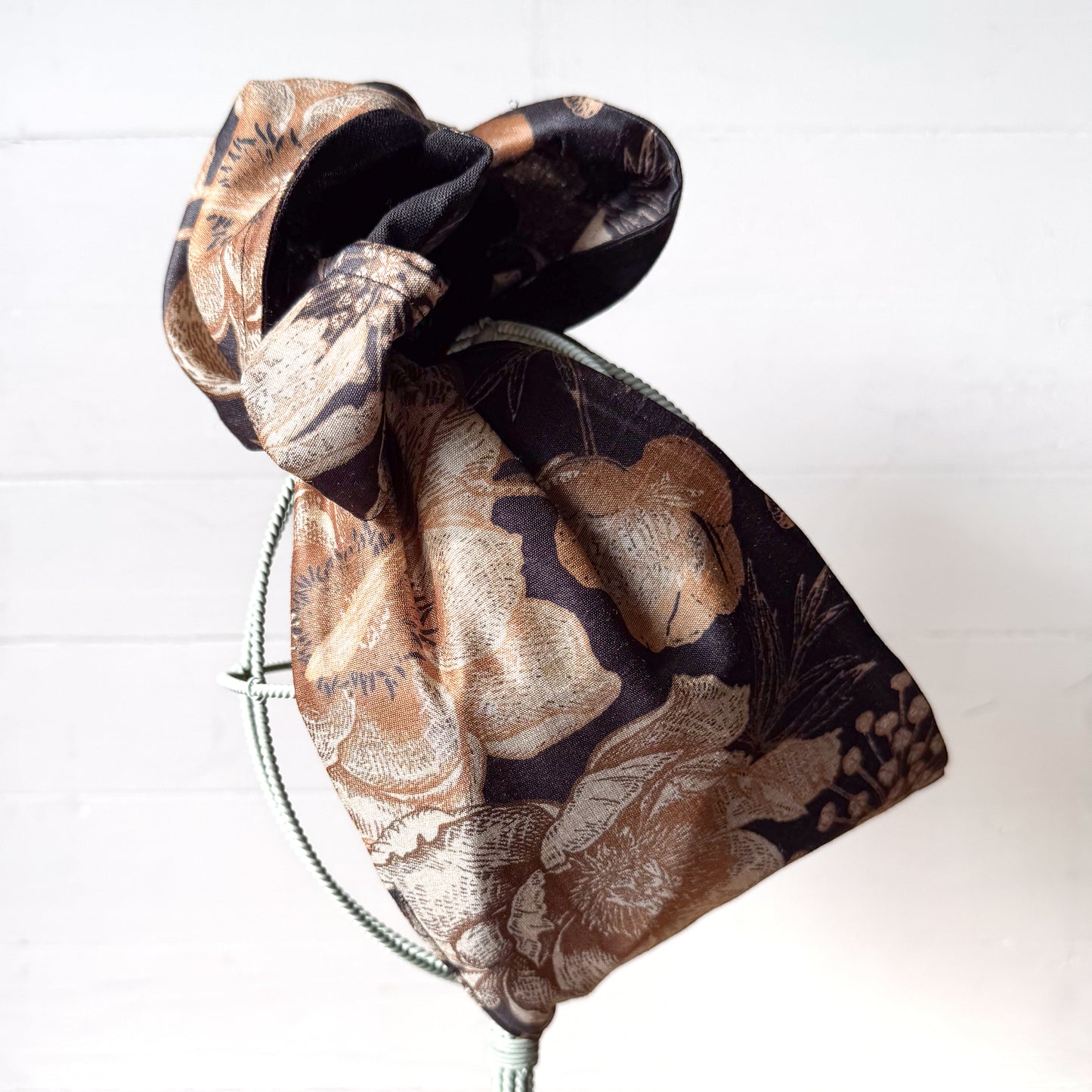 Gold Flora Silk OG Headwrap
