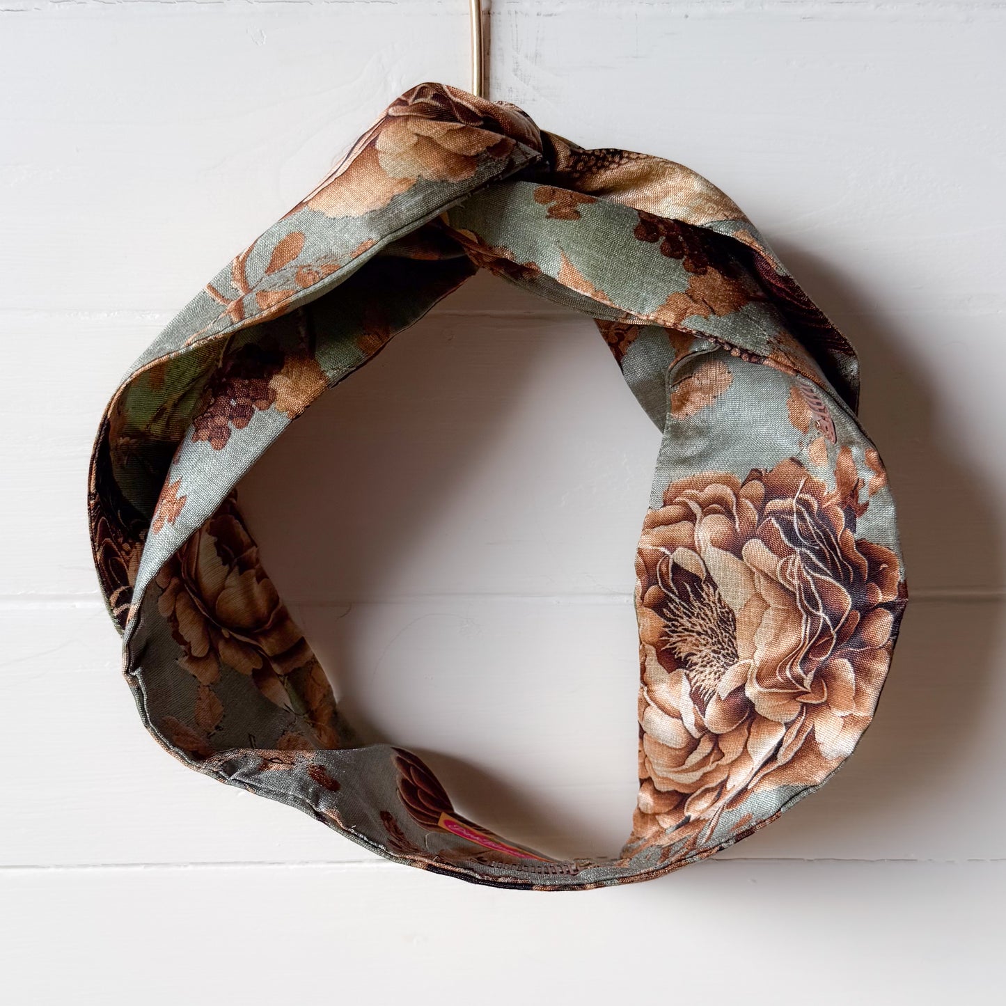 Silk Robin Petal Headwrap