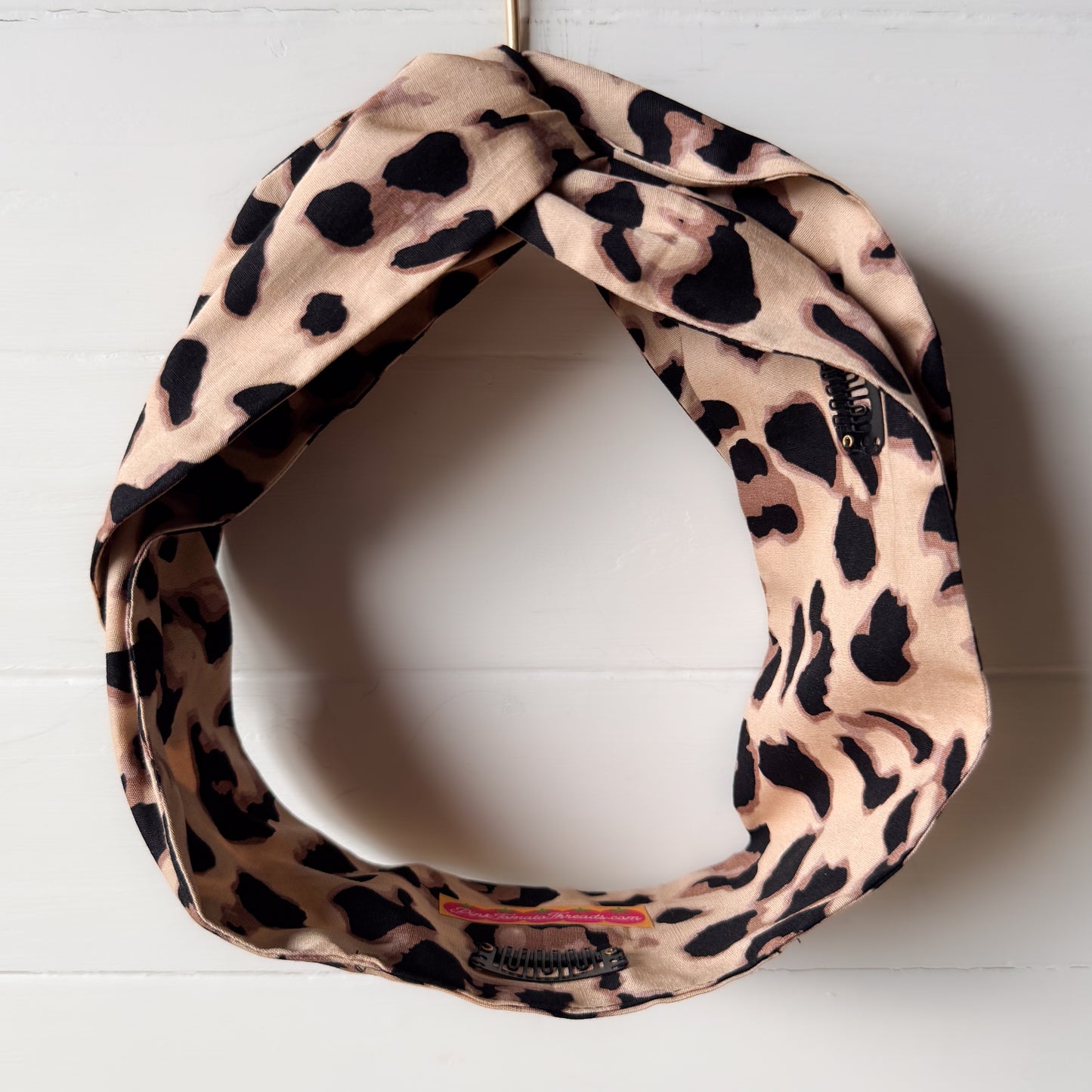 Leopard Petal Headwrap