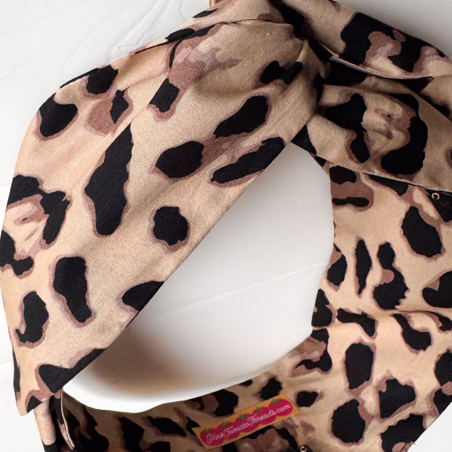 Leopard Petal Headwrap
