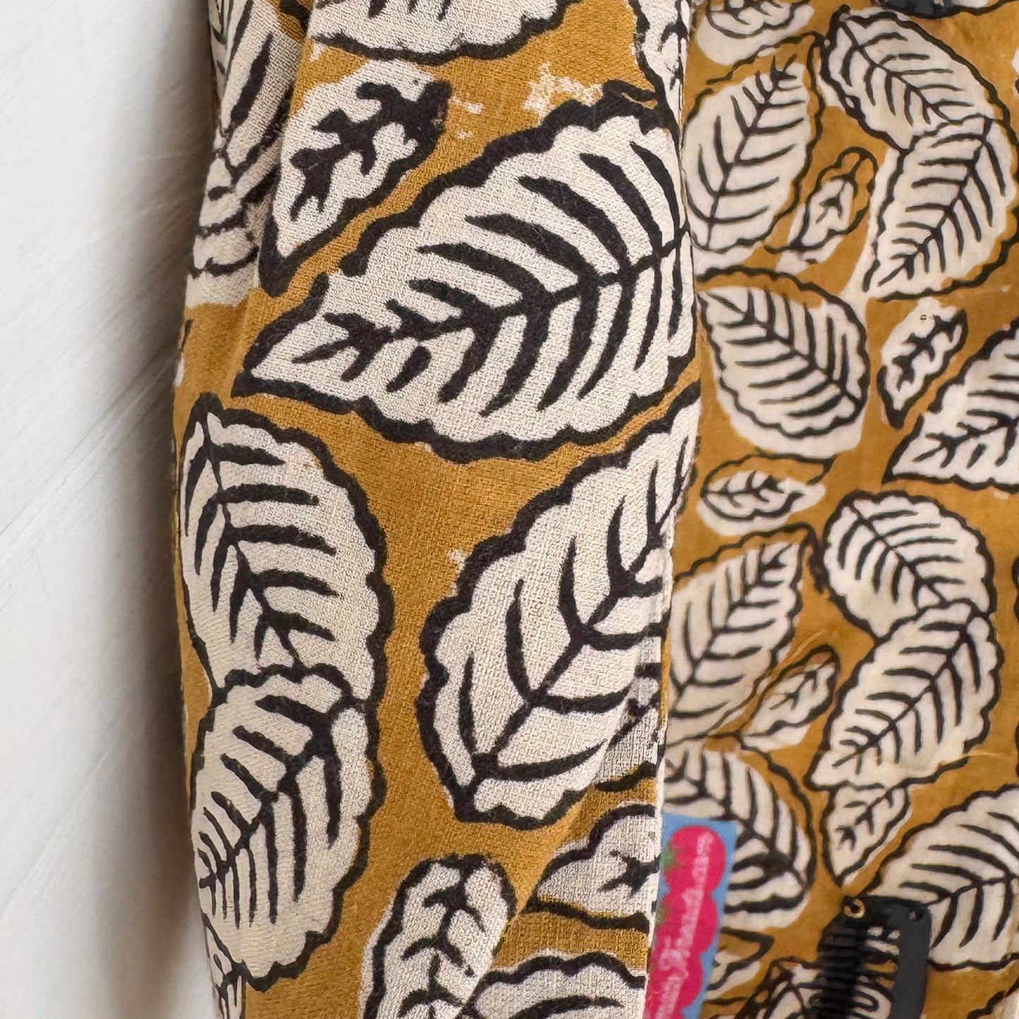 Leaf Blockprint Headwrap