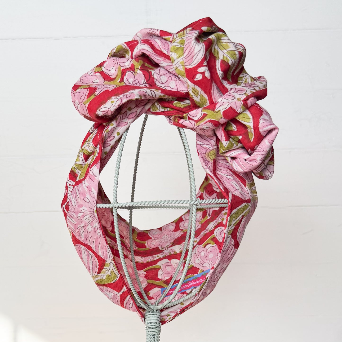 Pink Flowers OG Headwrap