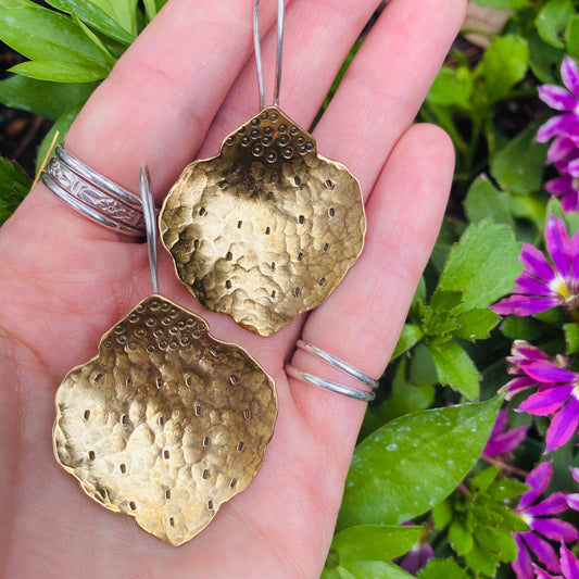 Golden Brass Petals