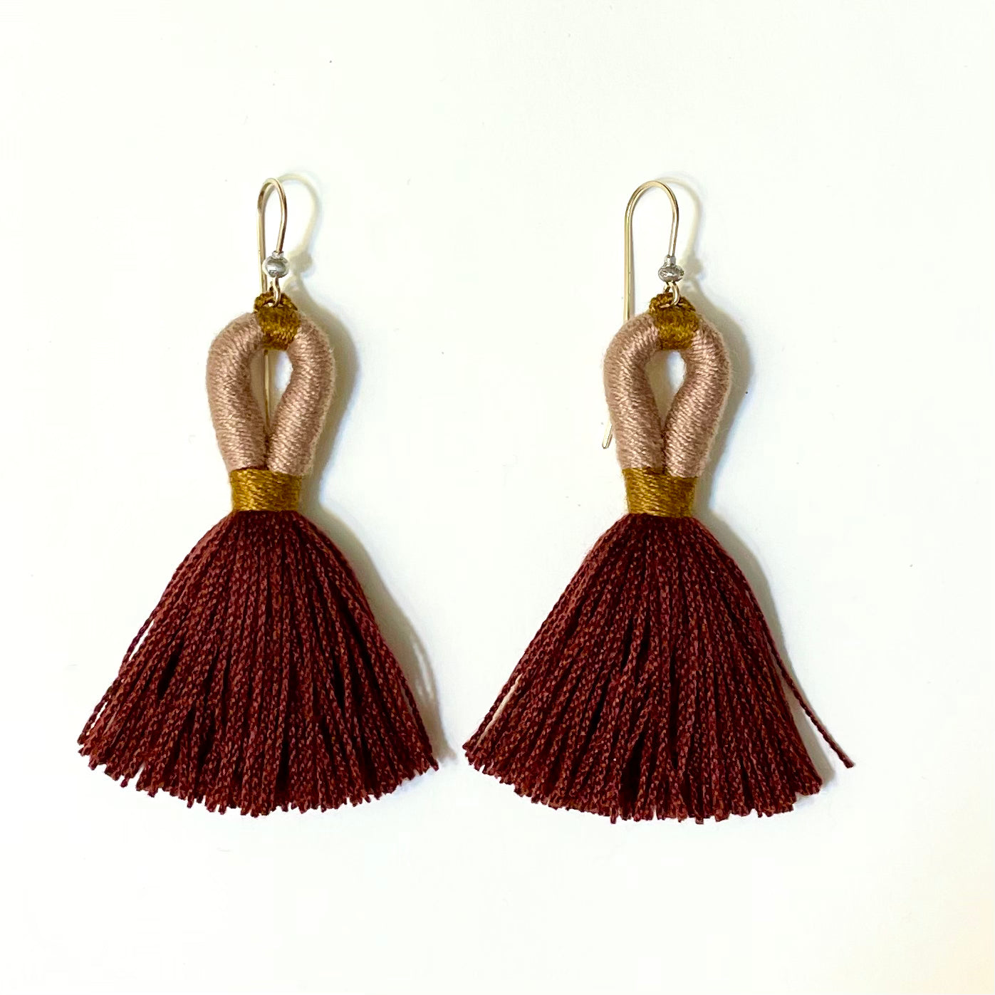 Thai Tassles Burgundy