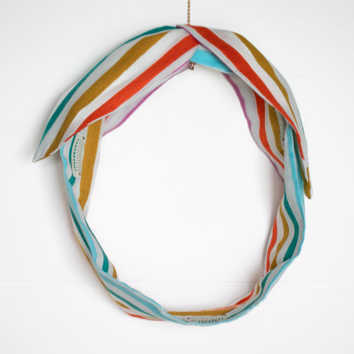Retro Rainbow Petal Headwrap
