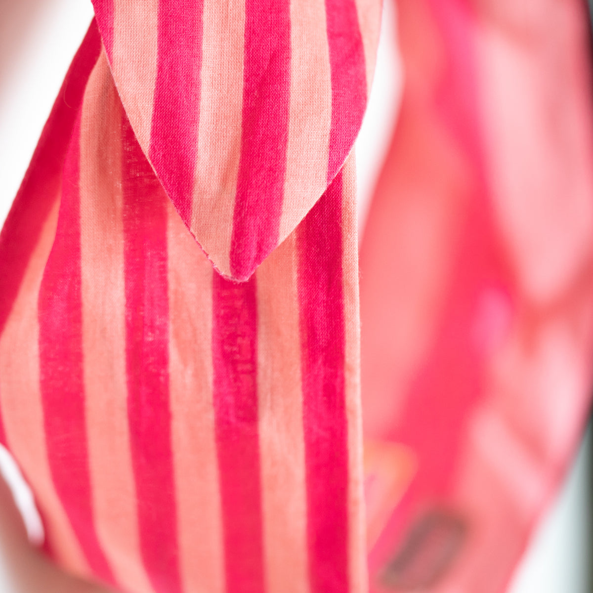 Pink Stripes Petal Headwrap