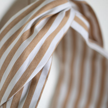 Cafe Au Lait Petal Headwrap
