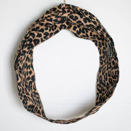 Leopard Petal Headwrap