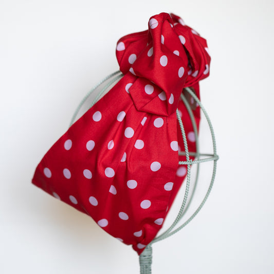 Red Polka Dot OG Headwrap