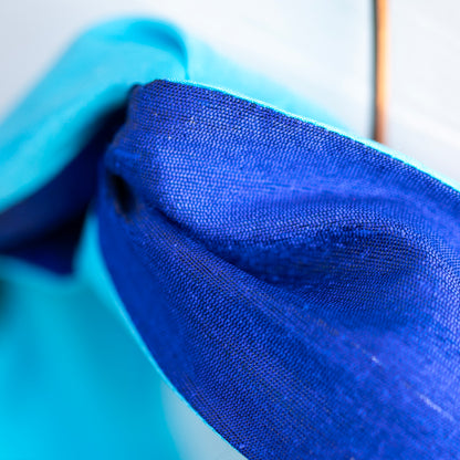 Kingfisher 2 Silk Petal Headwrap