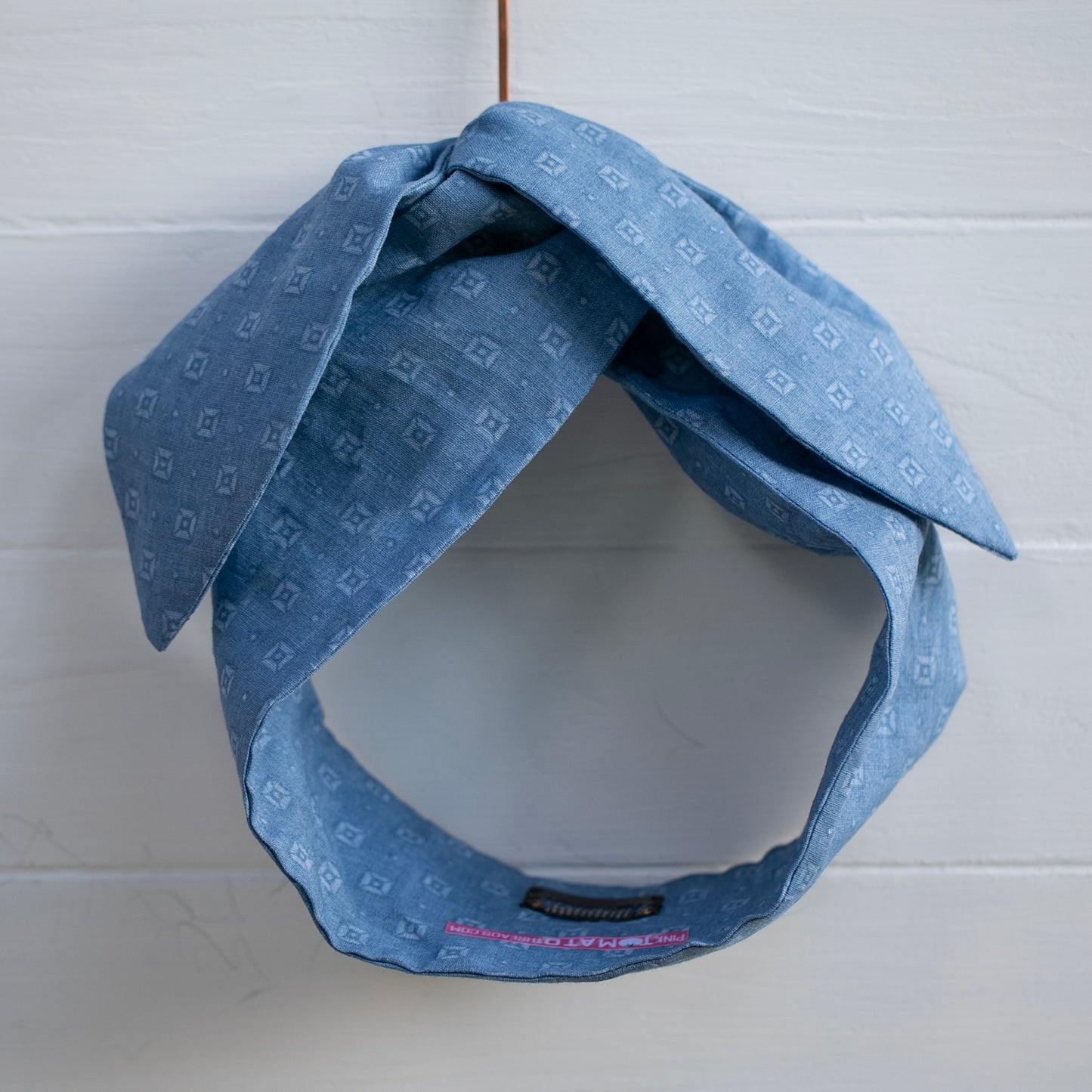 Diamond Chambray Petal Headwrap