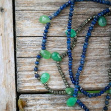 Load image into Gallery viewer, Blue Chryso Necklace
