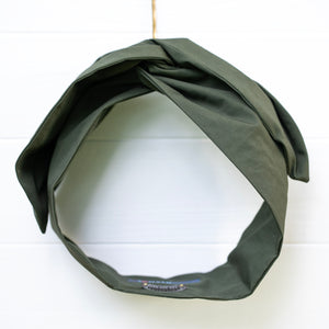 Olive Petal Headwrap