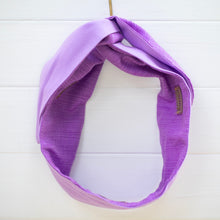 Load image into Gallery viewer, Lavender Tones Petal Headwrap

