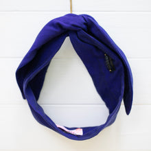 Load image into Gallery viewer, Blueberry Abyss Petal Headwrap

