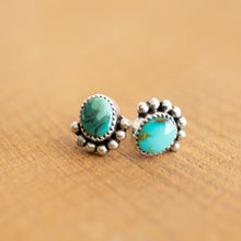 Load image into Gallery viewer, Blue-eyed Susan Earrings
