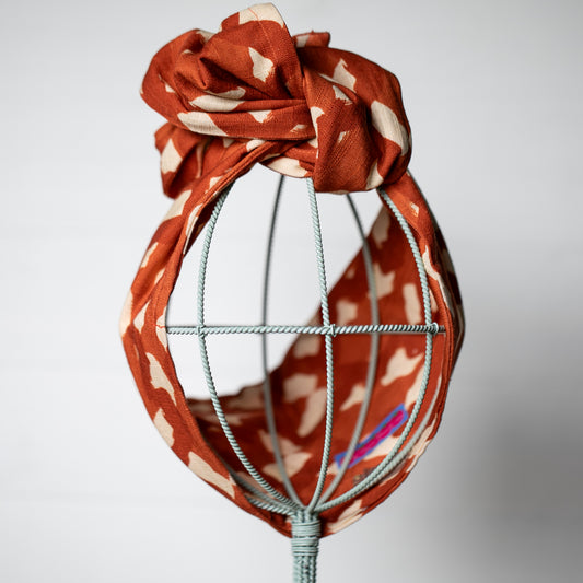 Orange Brûlée OG Headwrap