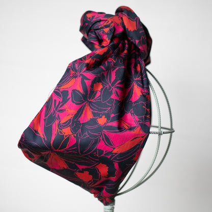 Azure Flowers OG Headwrap