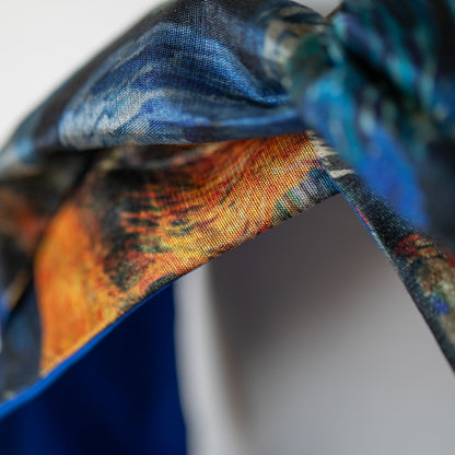 The Van Gogh Petal Headwrap