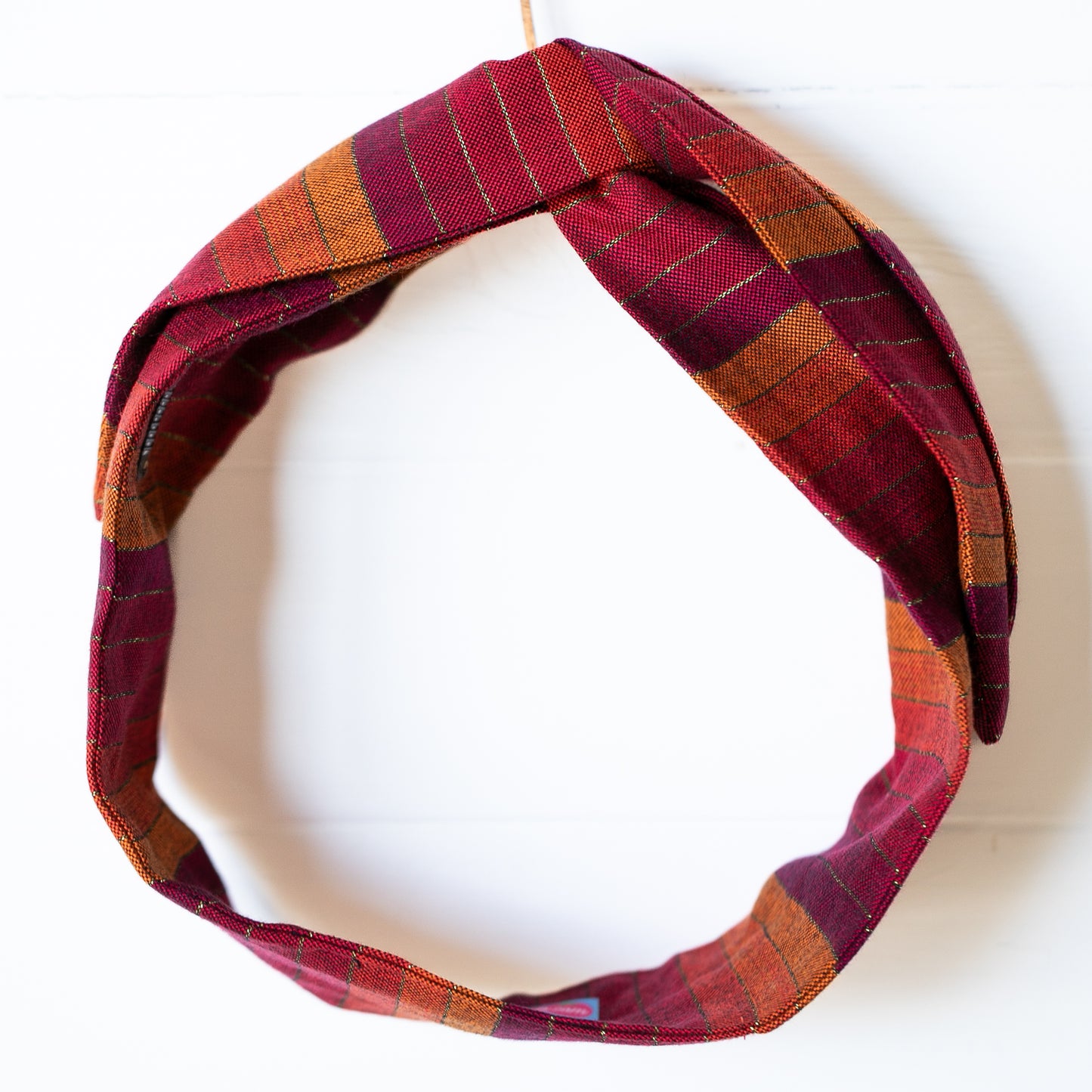 Golden Fall Petal Headwrap