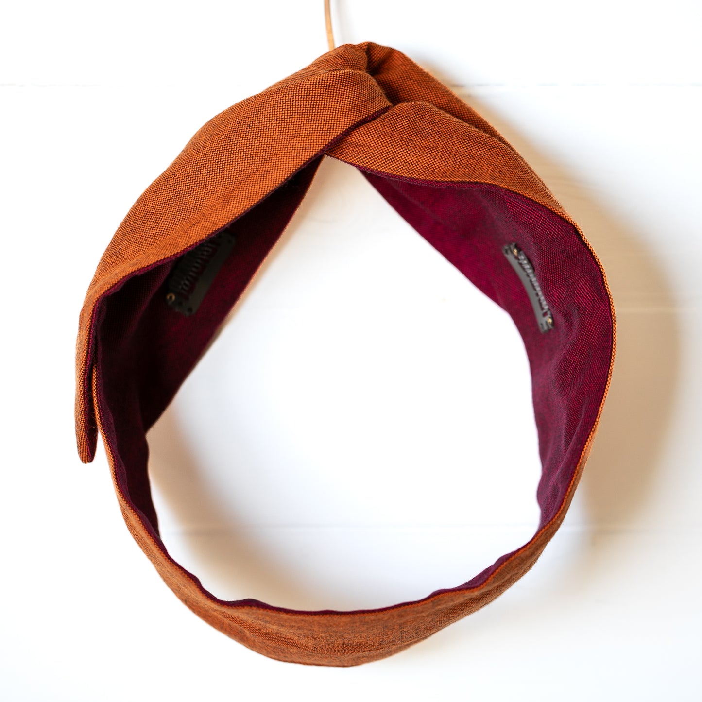 Cranberry Orange Petal Headwrap