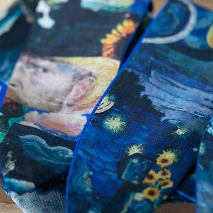 The Van Gogh Petal Headwrap