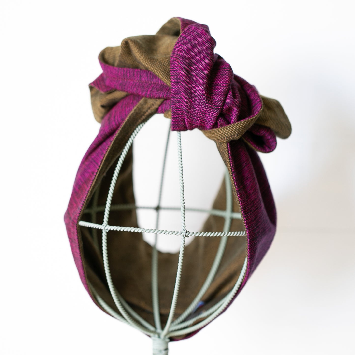 Fuchsia & Bronze OG Headwrap