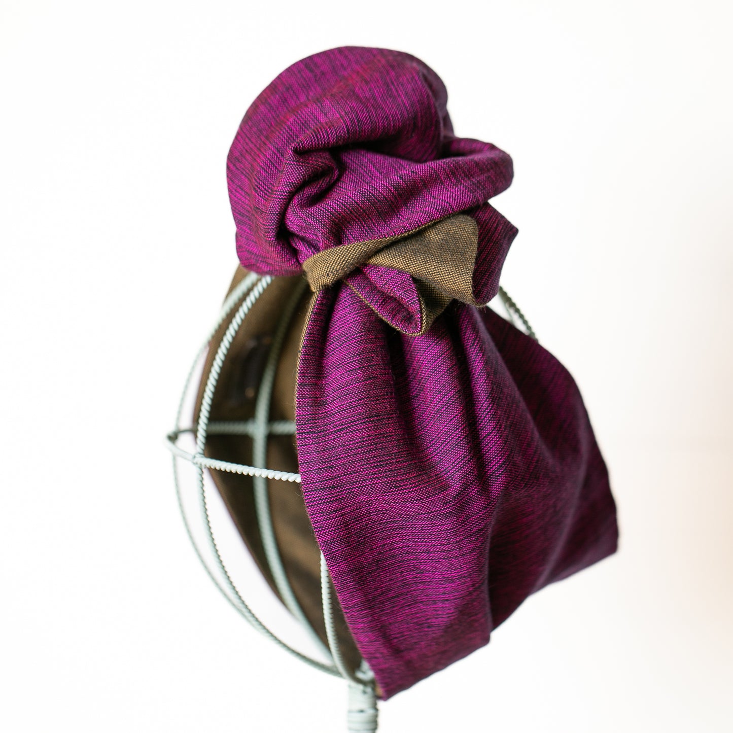 Fuchsia & Bronze OG Headwrap