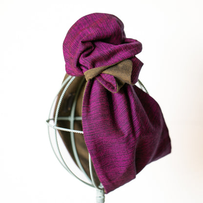 Fuchsia & Bronze OG Headwrap