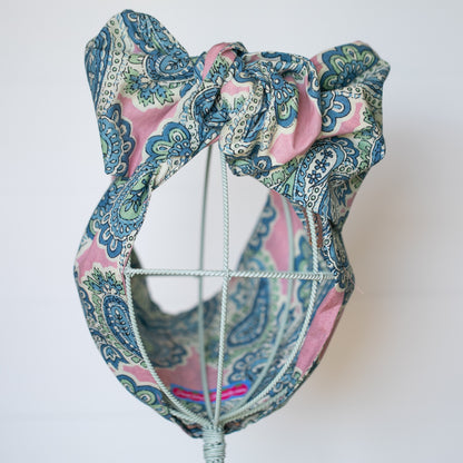 Pink Paisley OG Headwrap