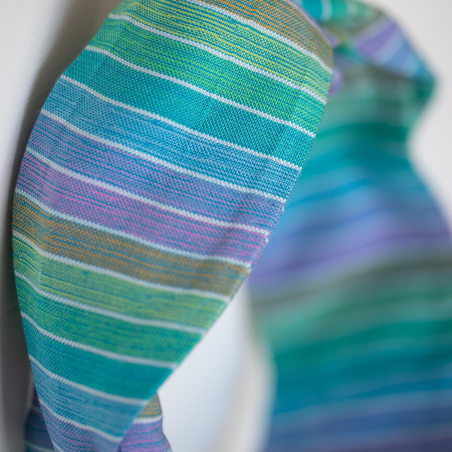 Aqua Hues Petal Headwrap