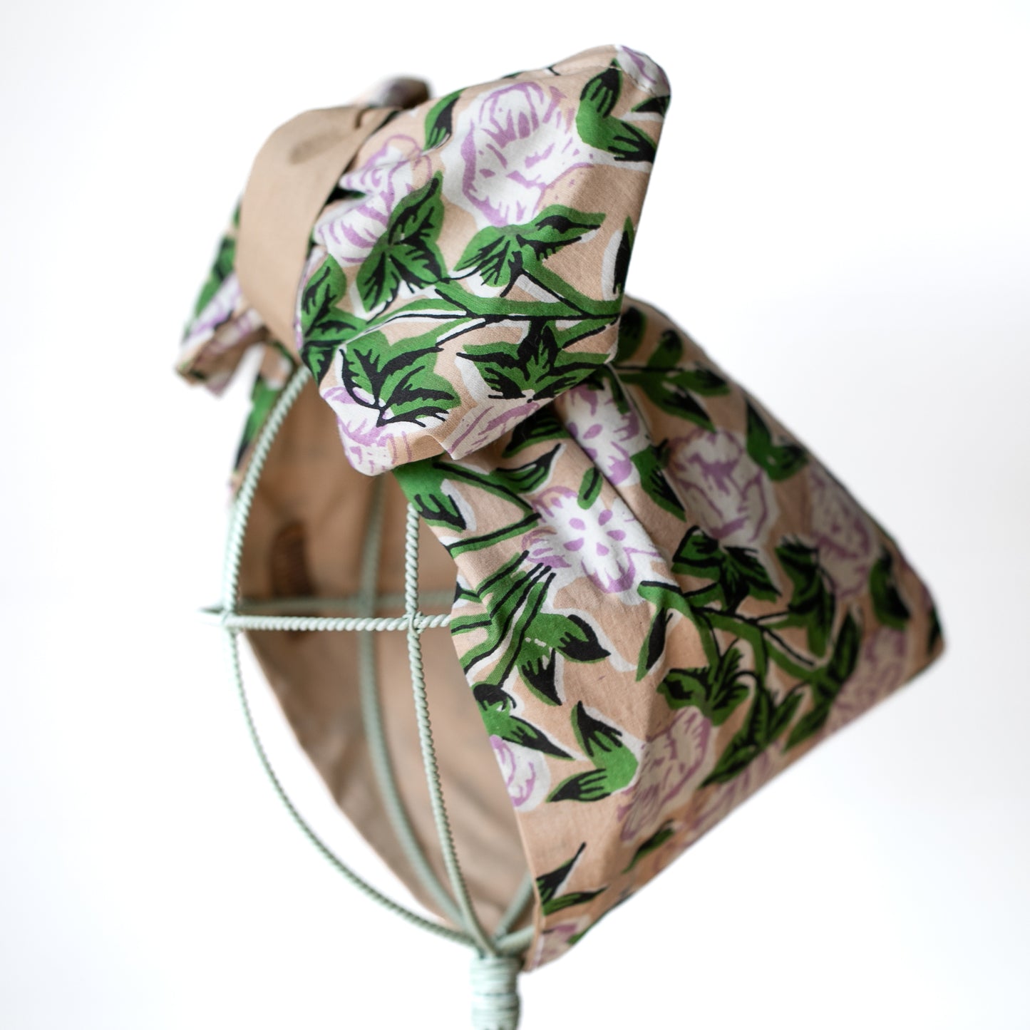 Taupe Floral OG Headwrap