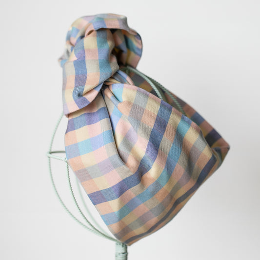 Pastel Gingham OG Headwrap