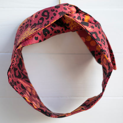 Thai Leopard Petal Headwrap