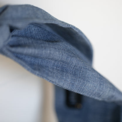 Chambray Petal Headwrap
