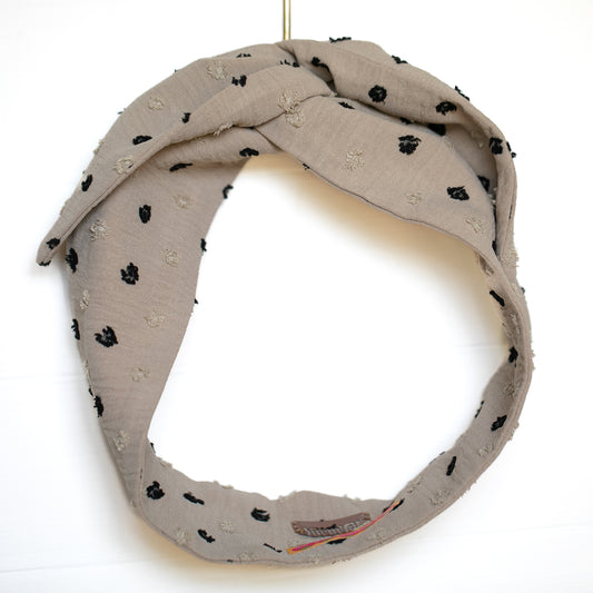 Polka Dot Petal Headwrap