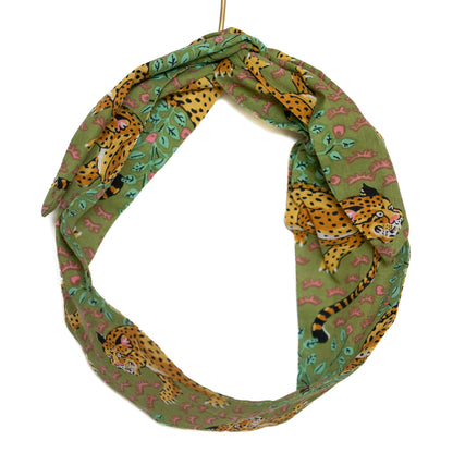 Cheetah Sisters Petal Headwrap