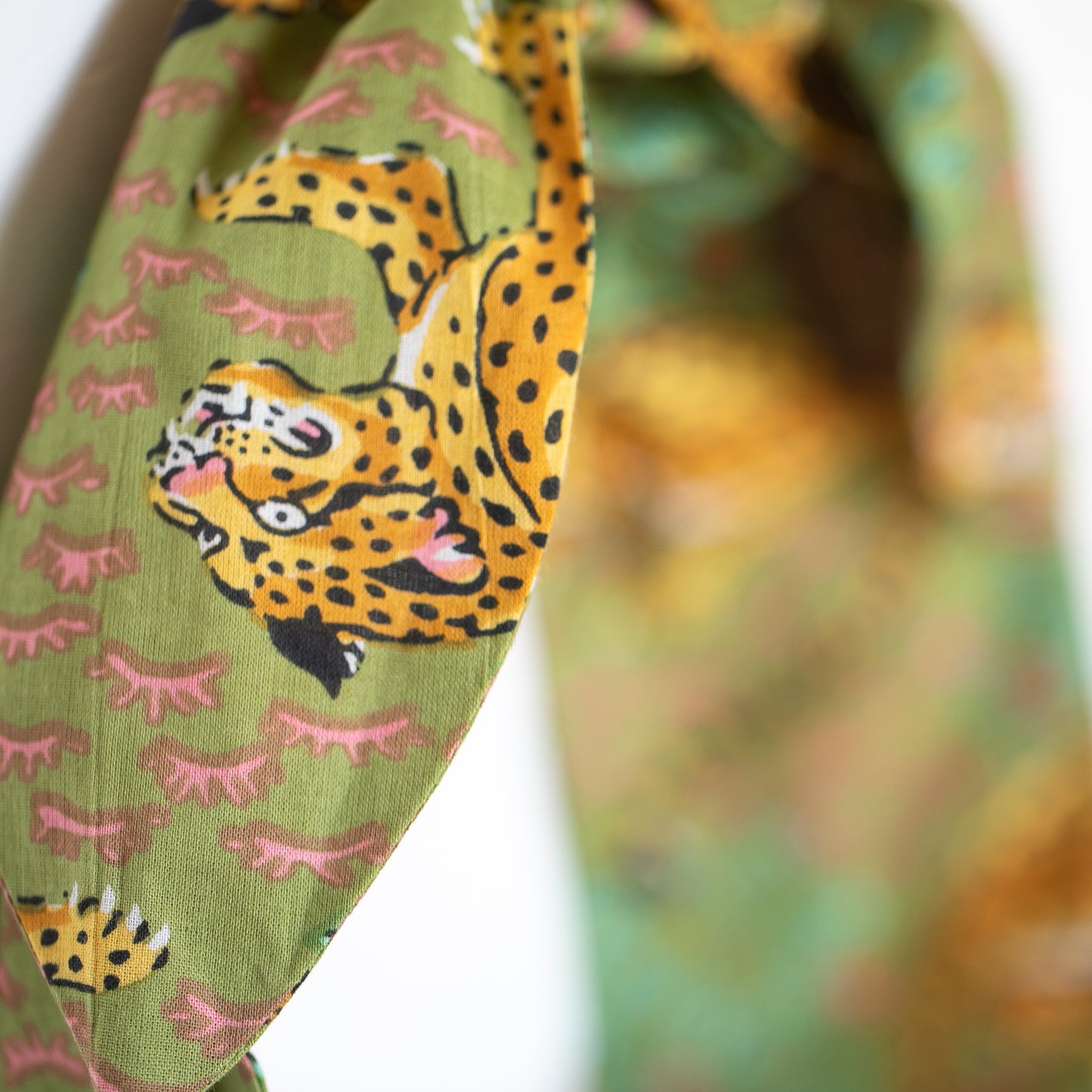 Cheetah Sisters Petal Headwrap