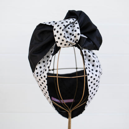 Polka Silk OG Headwrap