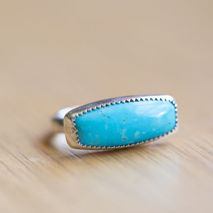 Turquoise Knuckle Ring Sz. 8