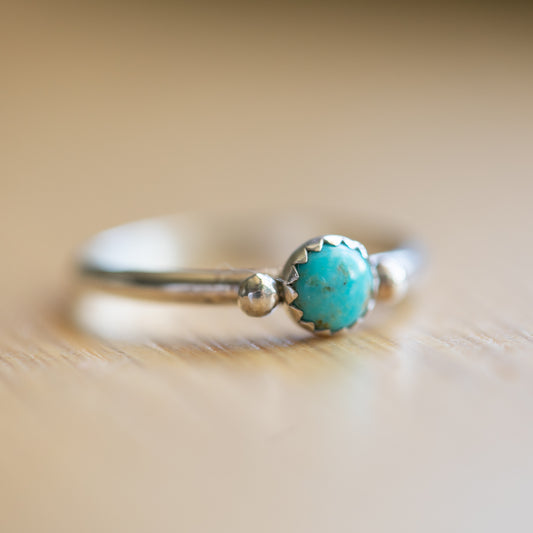 Turquoise Stacker Sz. 8.5