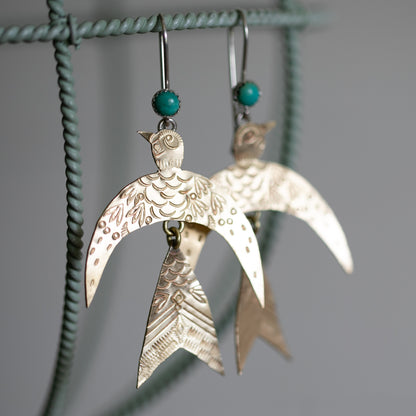 The Swallow Earrings v.2