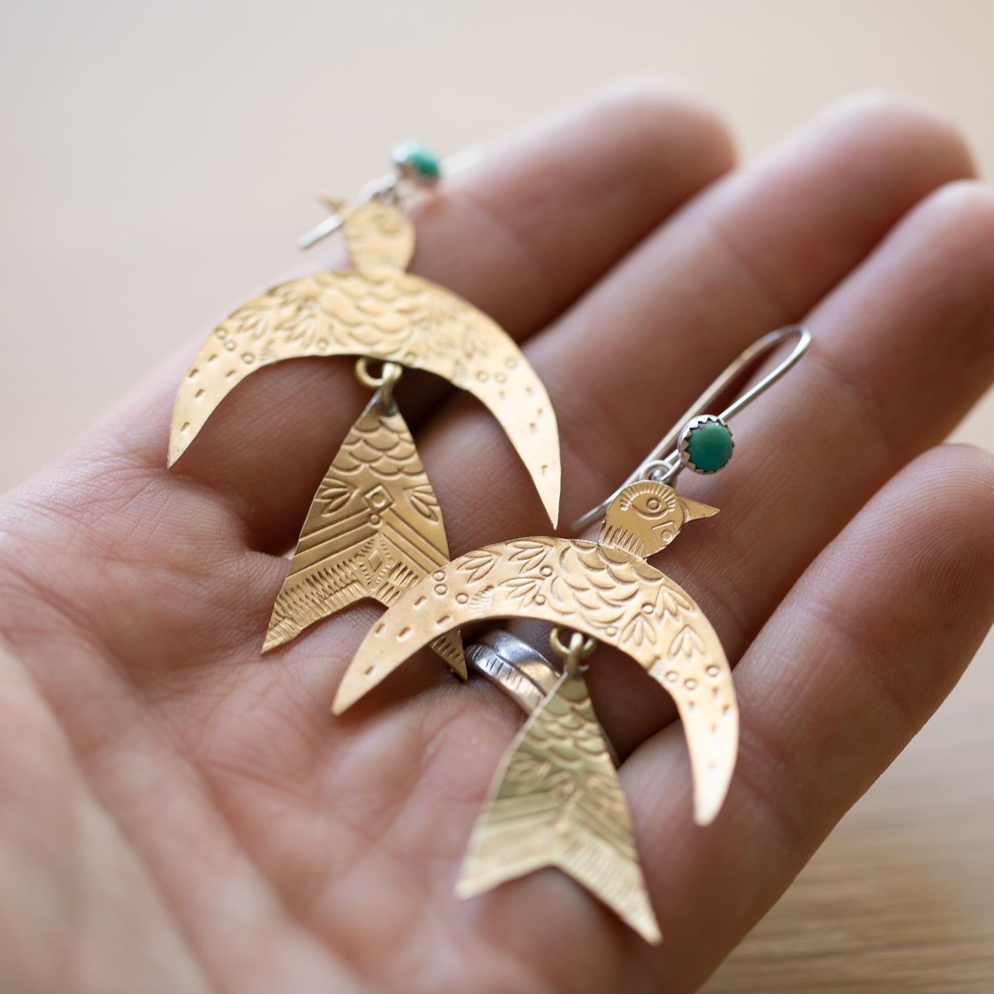 The Swallow Earrings v.2